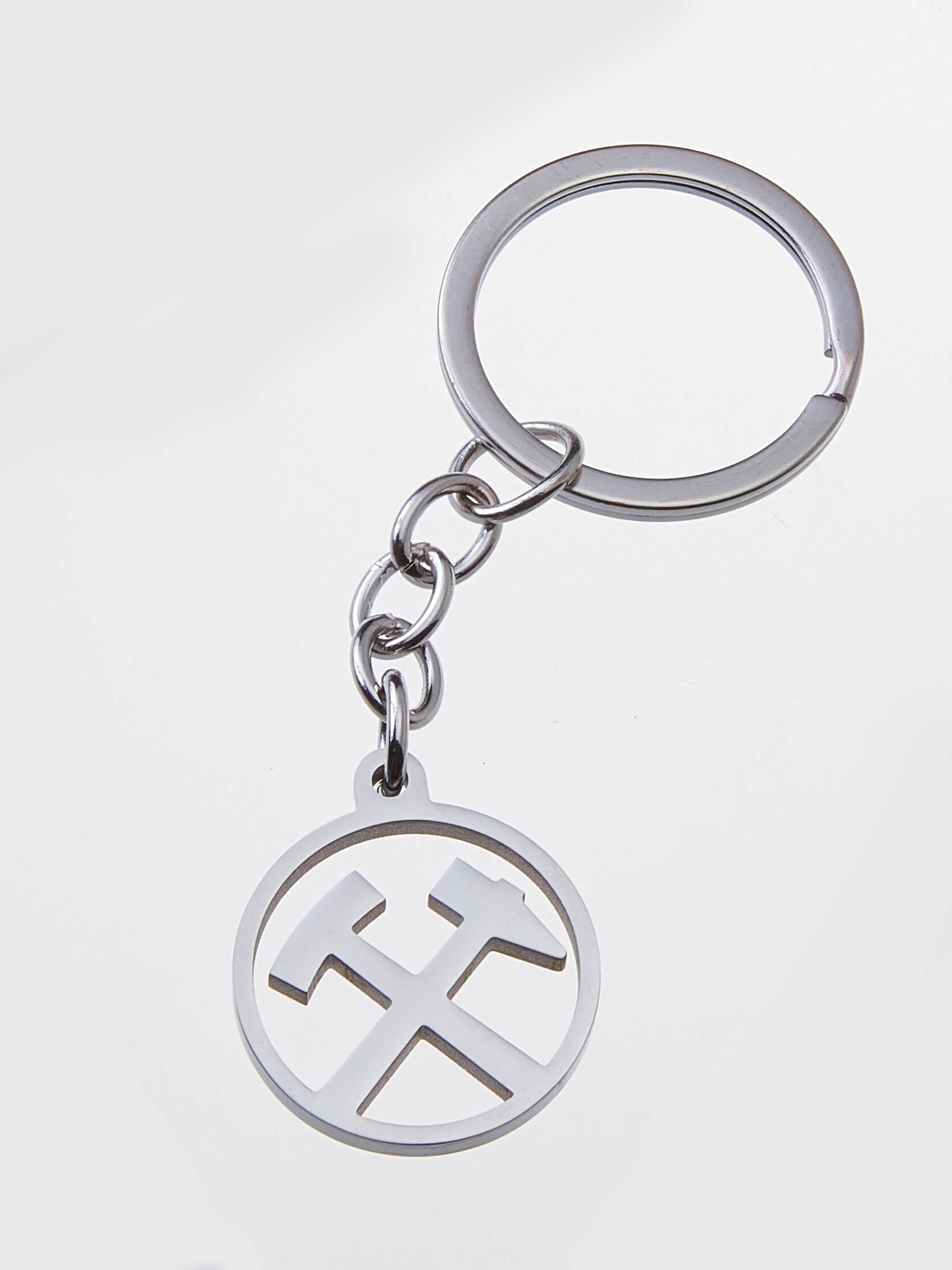 Schlüsselanhänger Edelstahl Schlägel und Eisen
