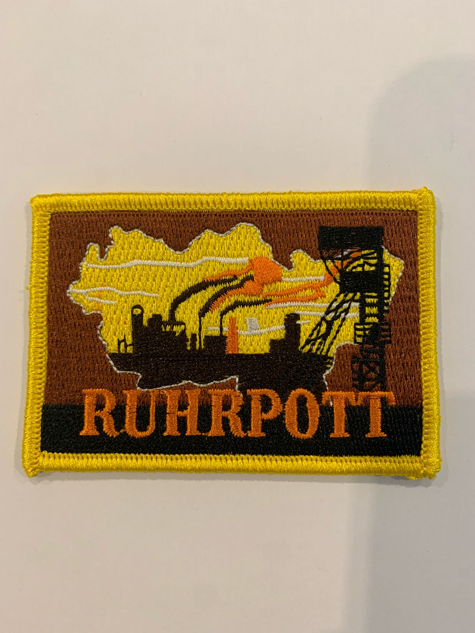 Ruhrpott Patch zum Aufbügeln oder Aufnähen