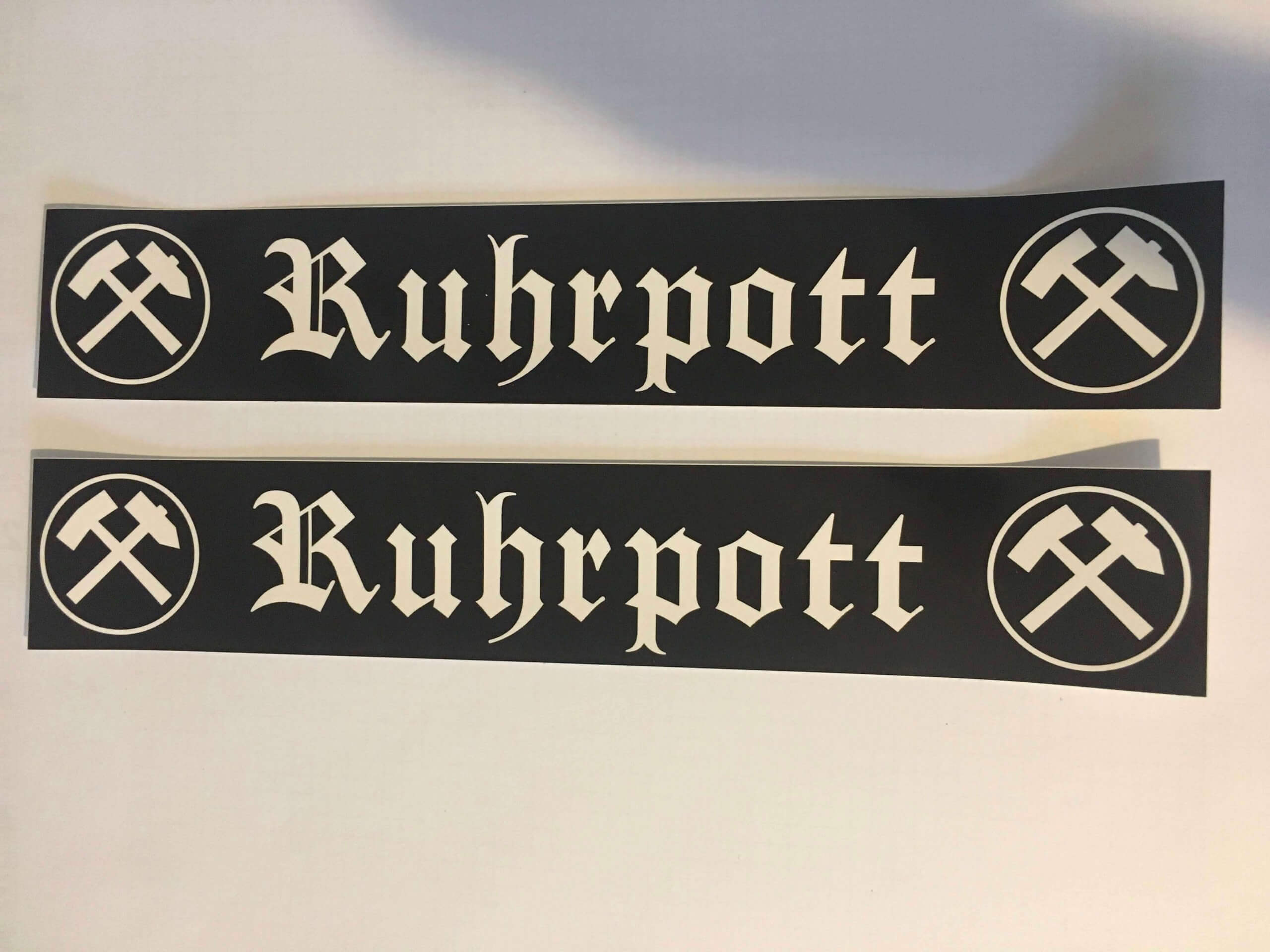 Aufkleber Ruhrpott schwarz