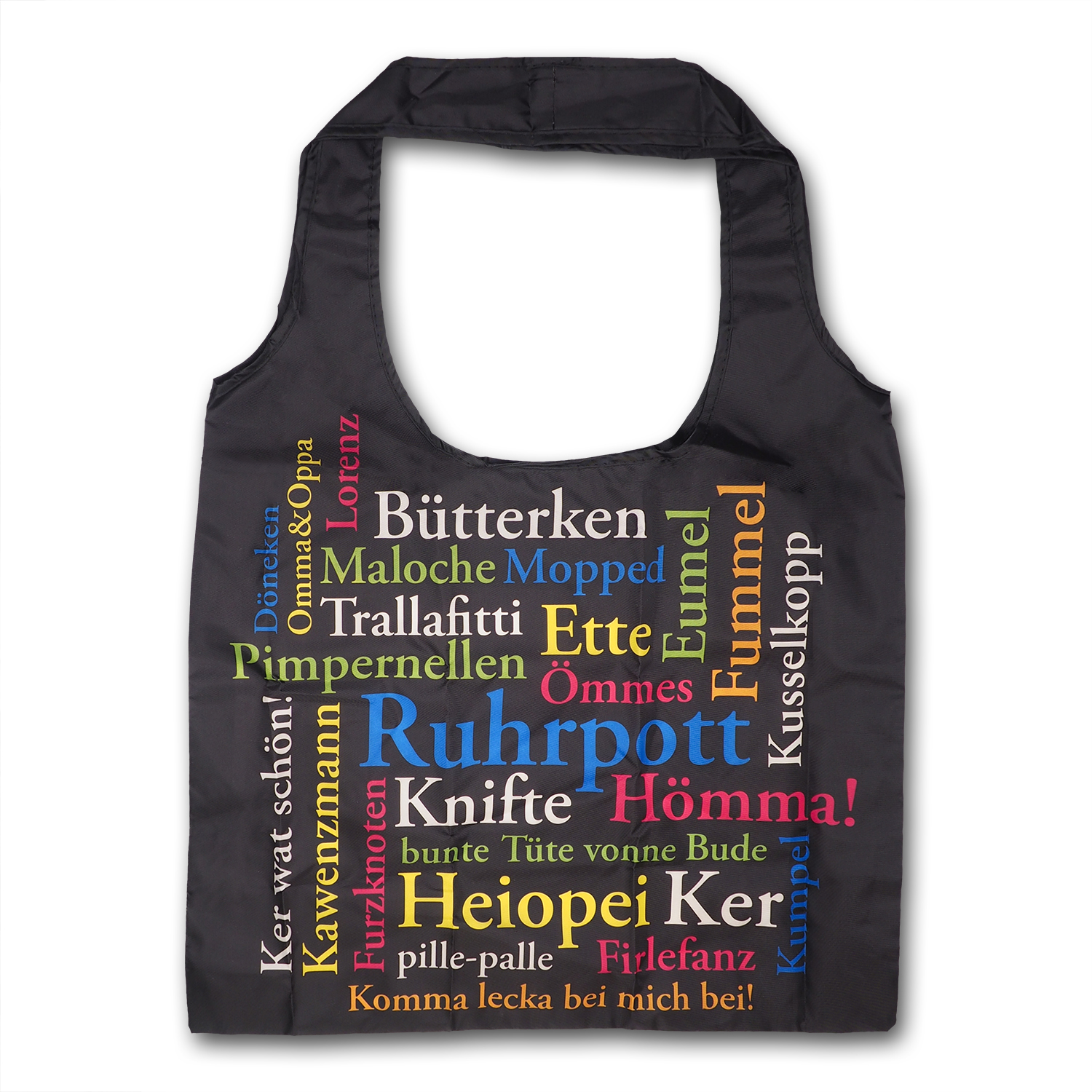 Tasche, Beutel mit Ruhrpott Wörter